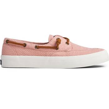 Sperry Crest Ruzove - Damske Mokasíny